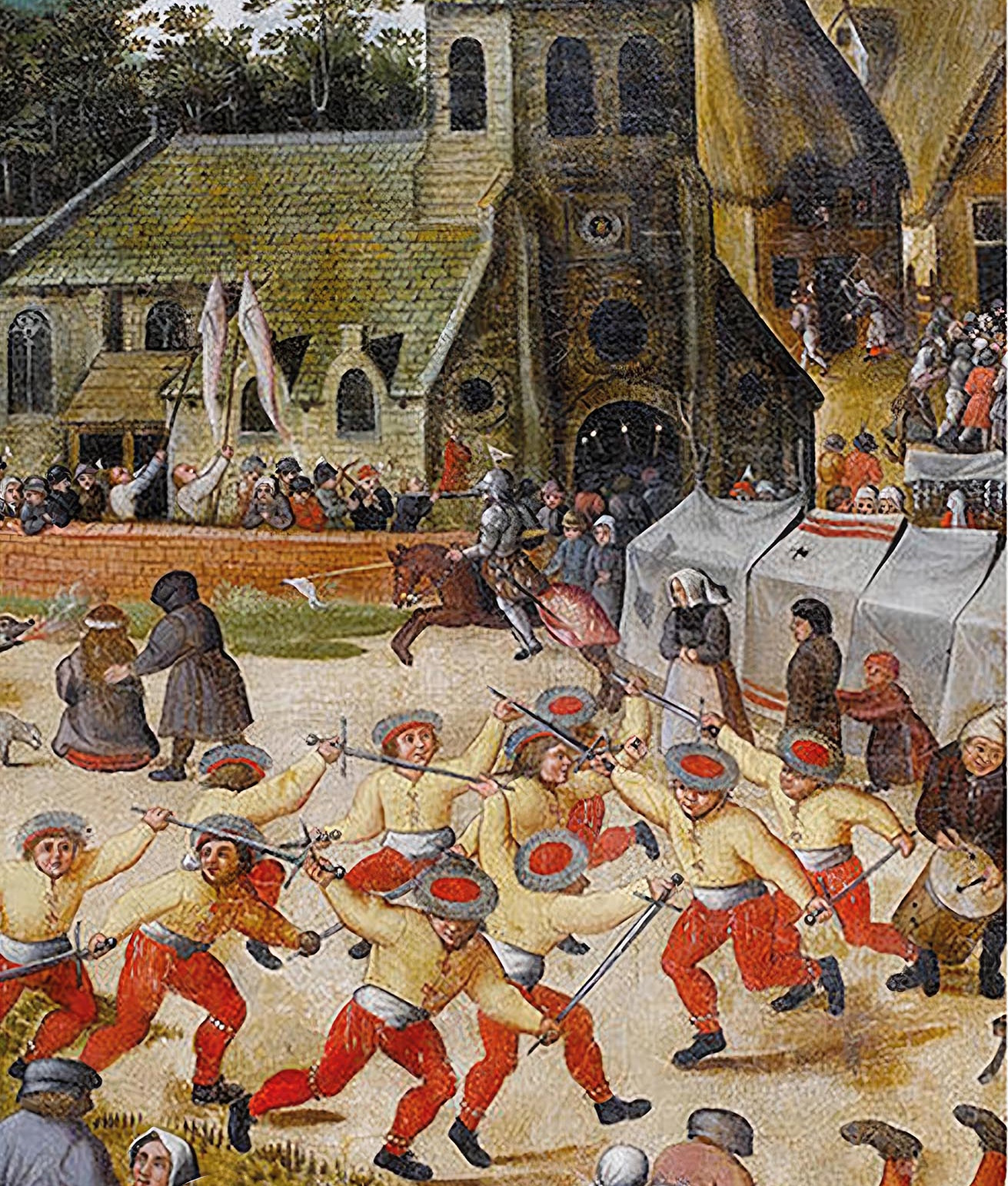 Peter Brueghel. Danza de espadas