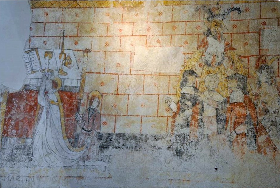 Fresco de Parné-sur-Roc