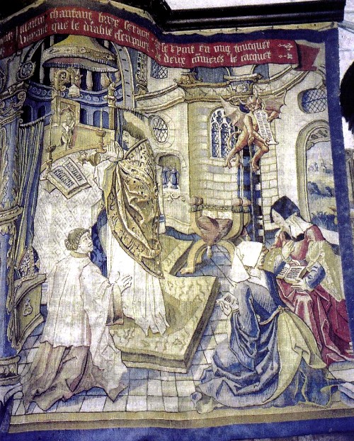 Tapiz de la colegiata de Montpezat