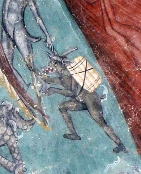 Fresco del monasterio de Voronet