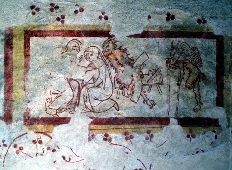 Fresco de Saint-Léonnard a Mayenne